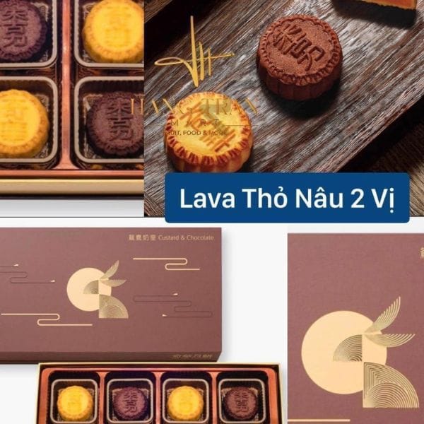 Bánh Trung Thu Lava Thỏ Nâu 8 bánh - Hình ảnh 6