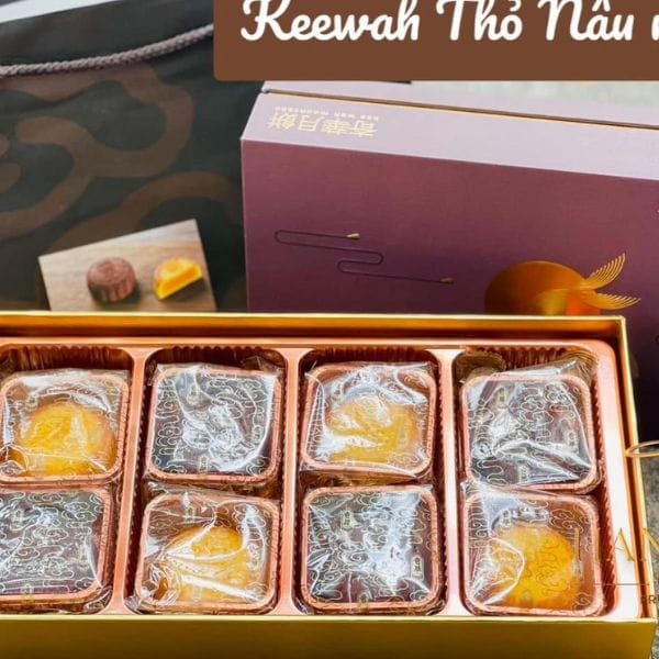 Bánh Trung Thu Lava Thỏ Nâu 8 bánh - Hình ảnh 2