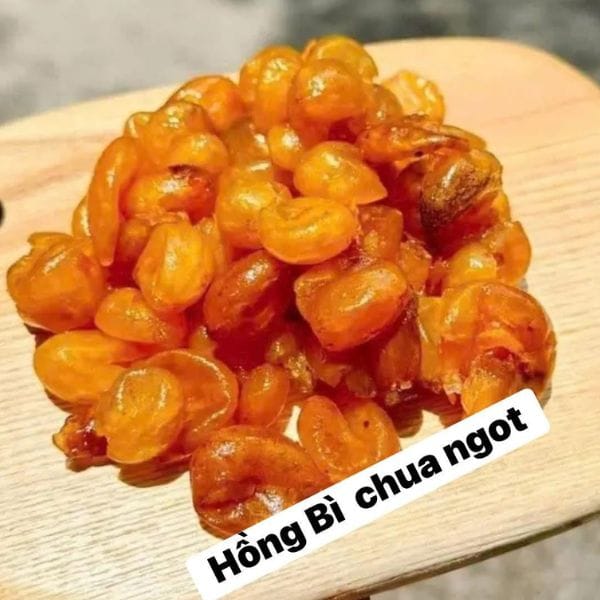 Hồng Bì Sấy Dẻo ( hộp 350gr) - Hình ảnh 2
