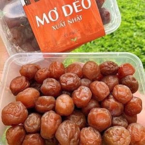 Mơ sấy dẻo có hạt xuất Nhật ( hộp 350gr)
